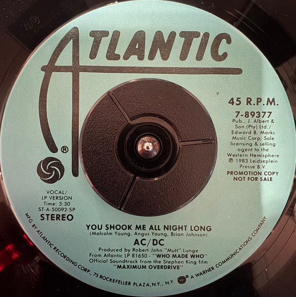 You Shook Me All Night Long